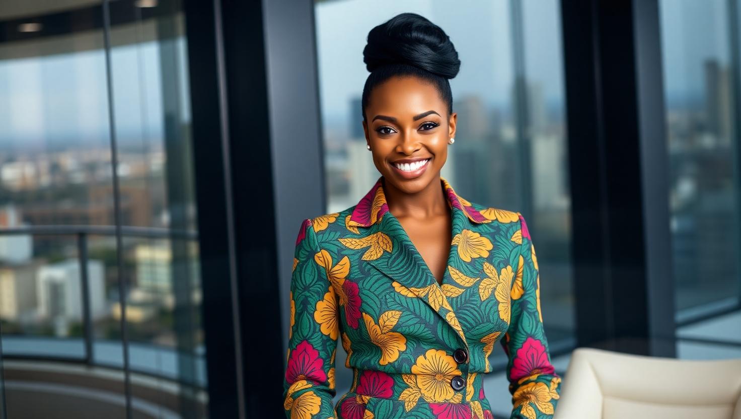 Corporate Chic collection - Professional wear with African heritage touches